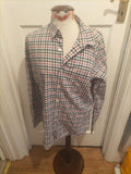 Mens J.Lindeberg Size Medium Multi Check Long Sleeved Shirt