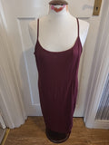 Ladies Size Medium Purple Sleeveless Dress