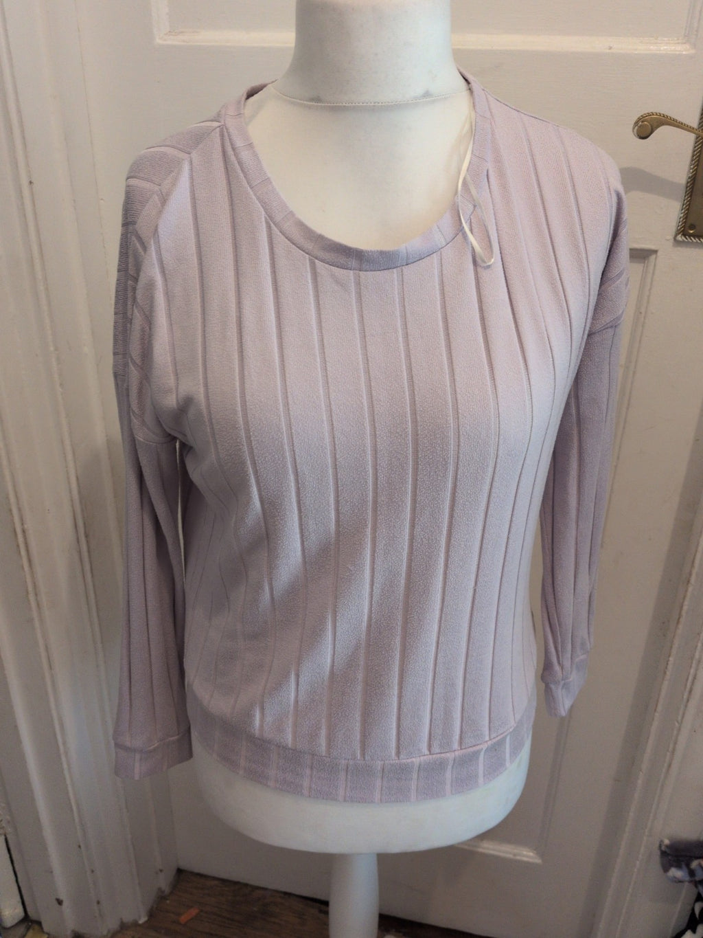 Tu 8 Pale Purple Long Sleeve Lightweight Jumper