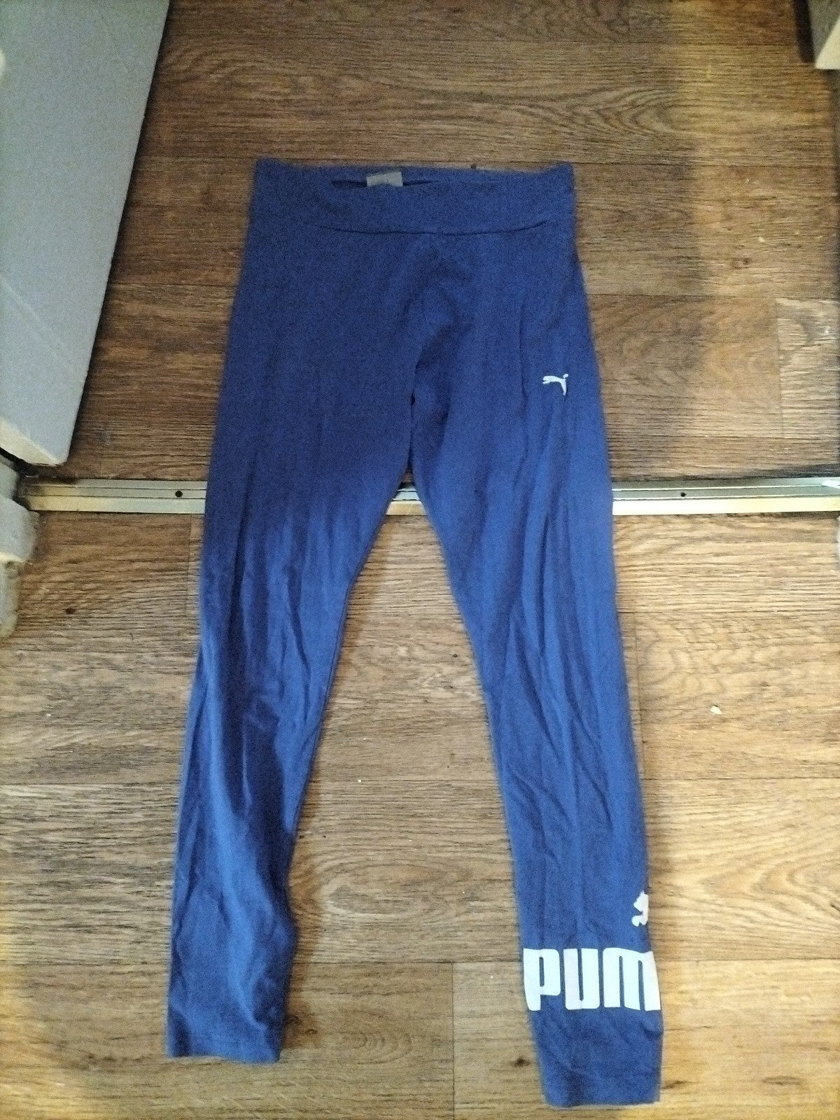 ladies puma size 10 purple leggings