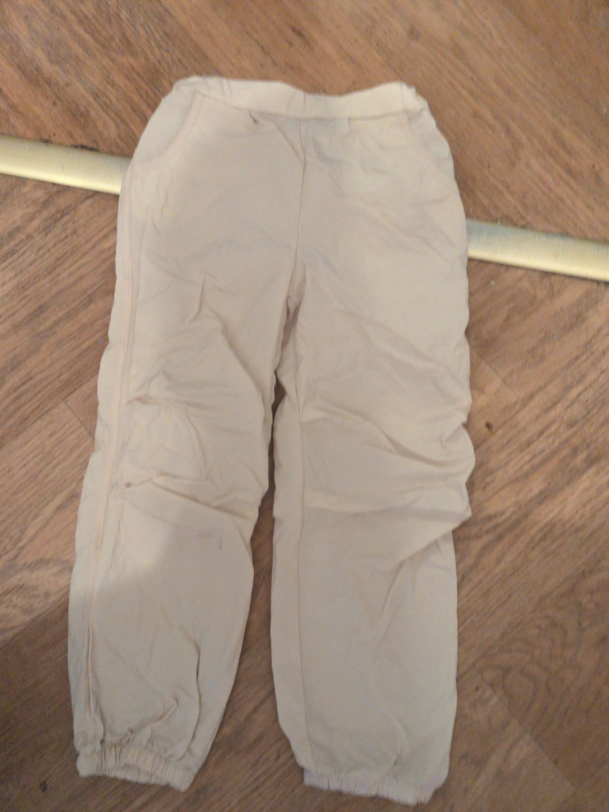Matalan 4-5 Years Pale Beige Elasticated Trousers