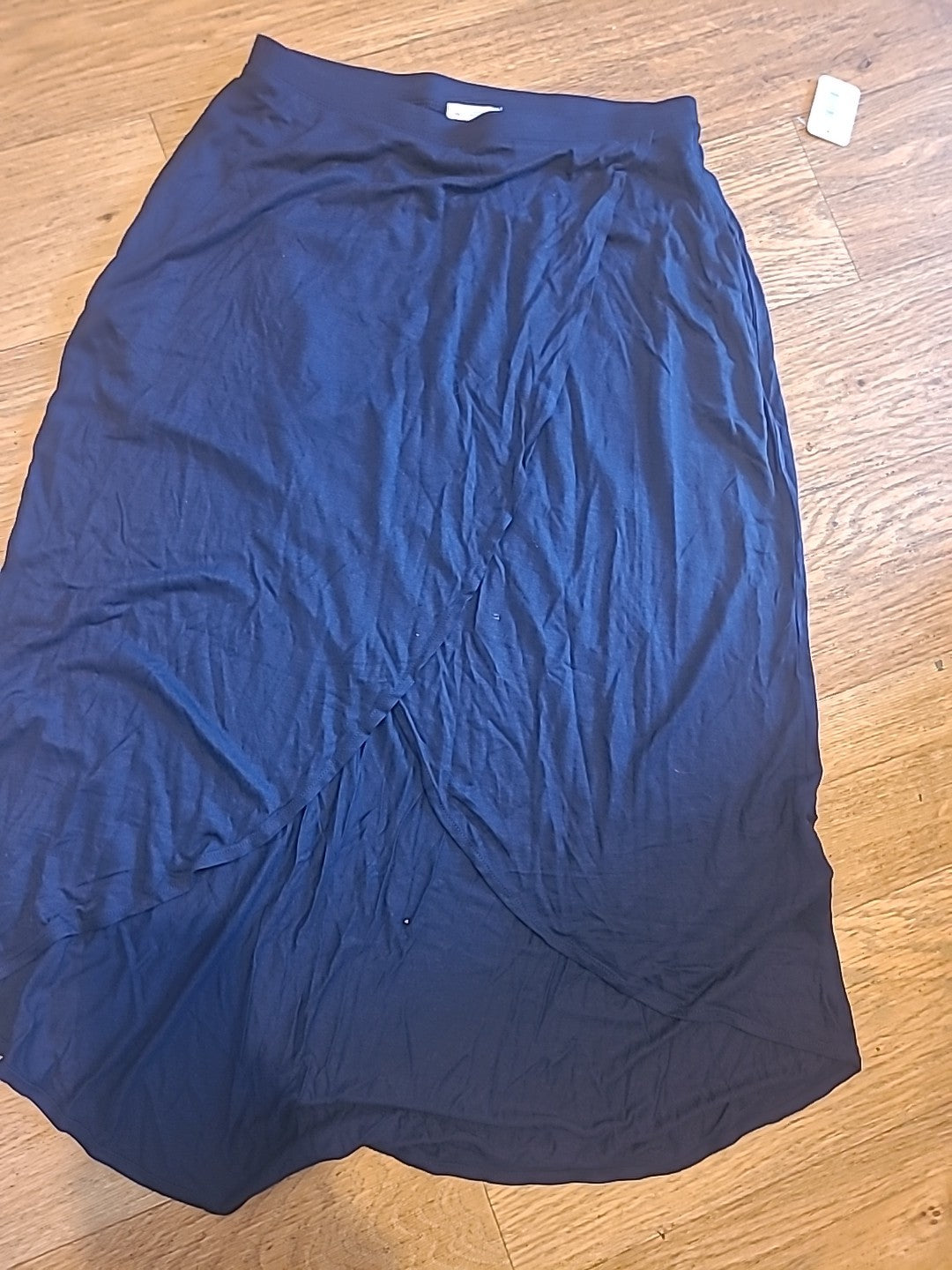 Ladies Gap Size Xs Navy Elasticated Long Skirt