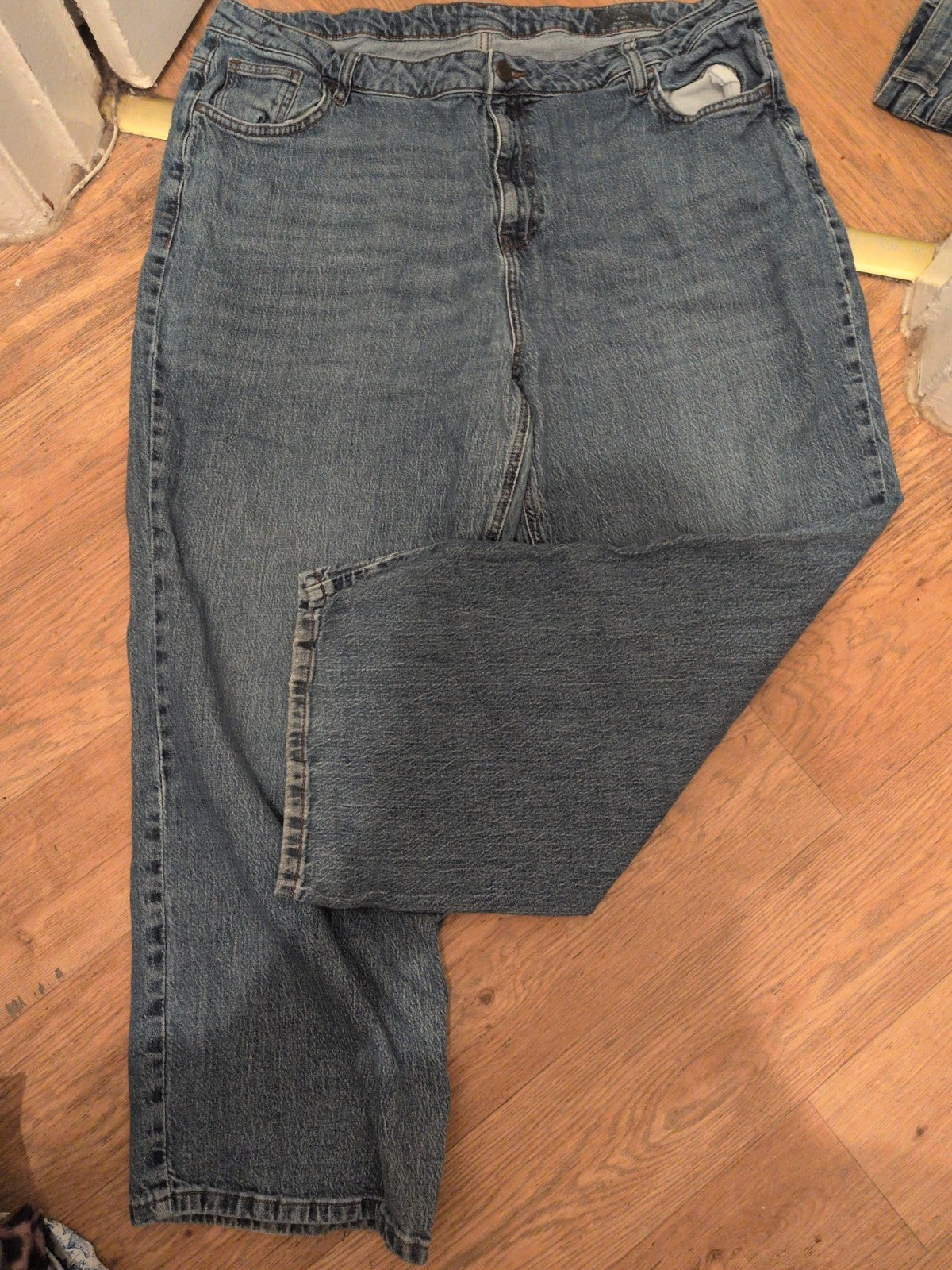 Tu Ladies 22R Straight Denim Jeans