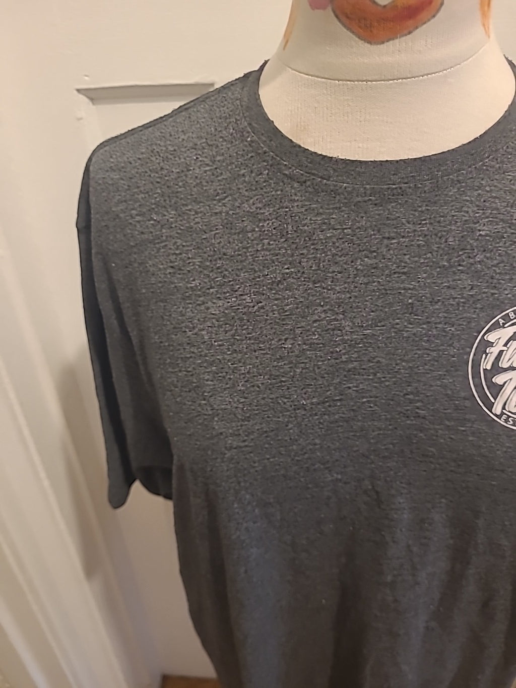Mens Abracs Size XL Grey Short Sleeved Tshirt