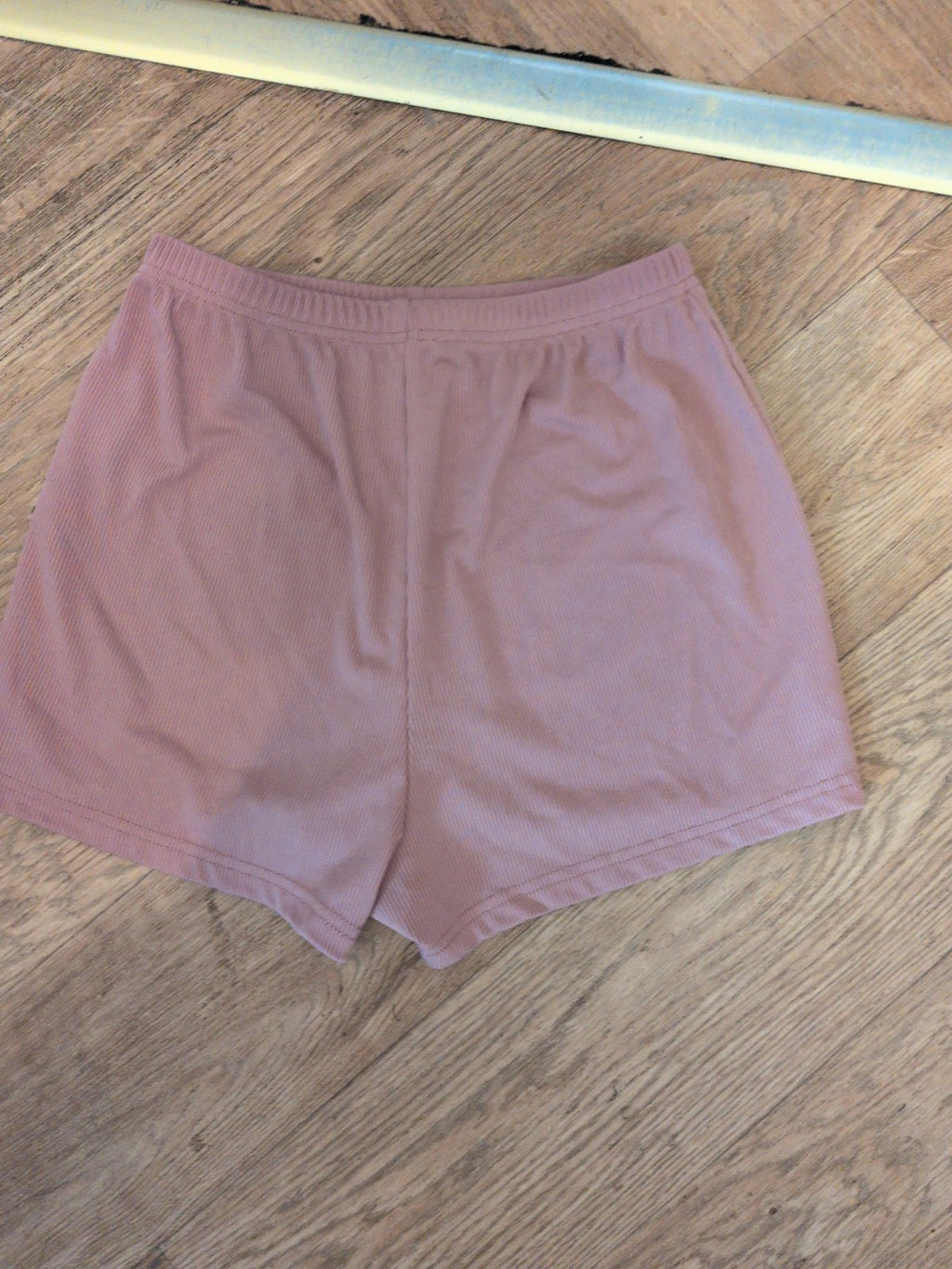 Shein XS Blush Pink Elasticated Shorts