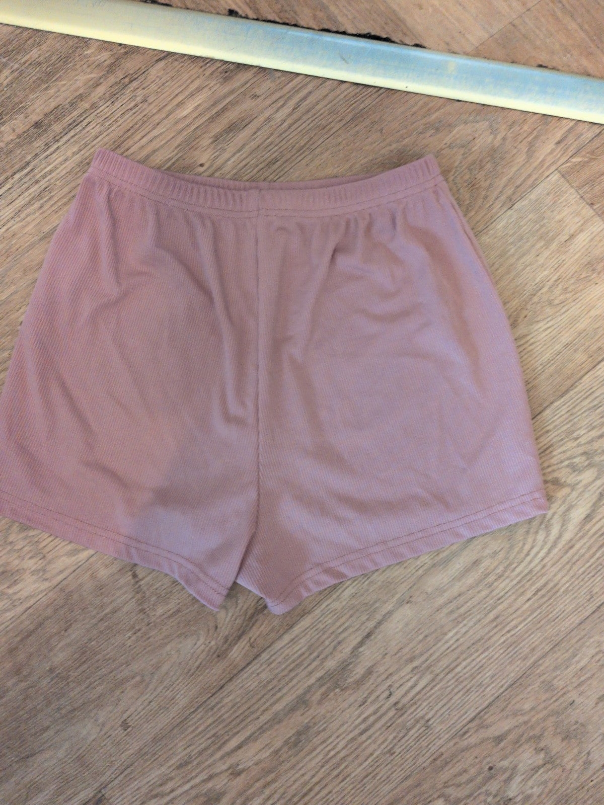 Shein XS Blush Pink Elasticated Shorts