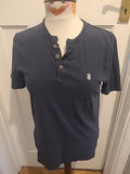 Mens St George By Duffer Size Small Black Short Sleeve Tshirt