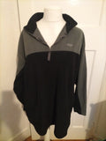 Mens Lee Cooper Size Large Grey And Black Pullover Jumper