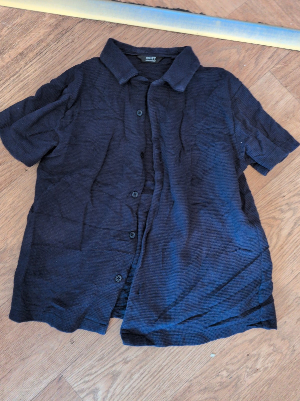 Next 7 Years Navy Short Sleeve Buttoned Shirt