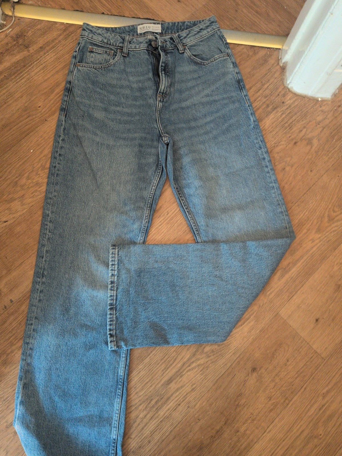 Ladies Denim&Go Primark Size 10 Blue Straight Leg Jeans
