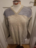 Mens BHS Size Large Natural Colour Jumper Pullover