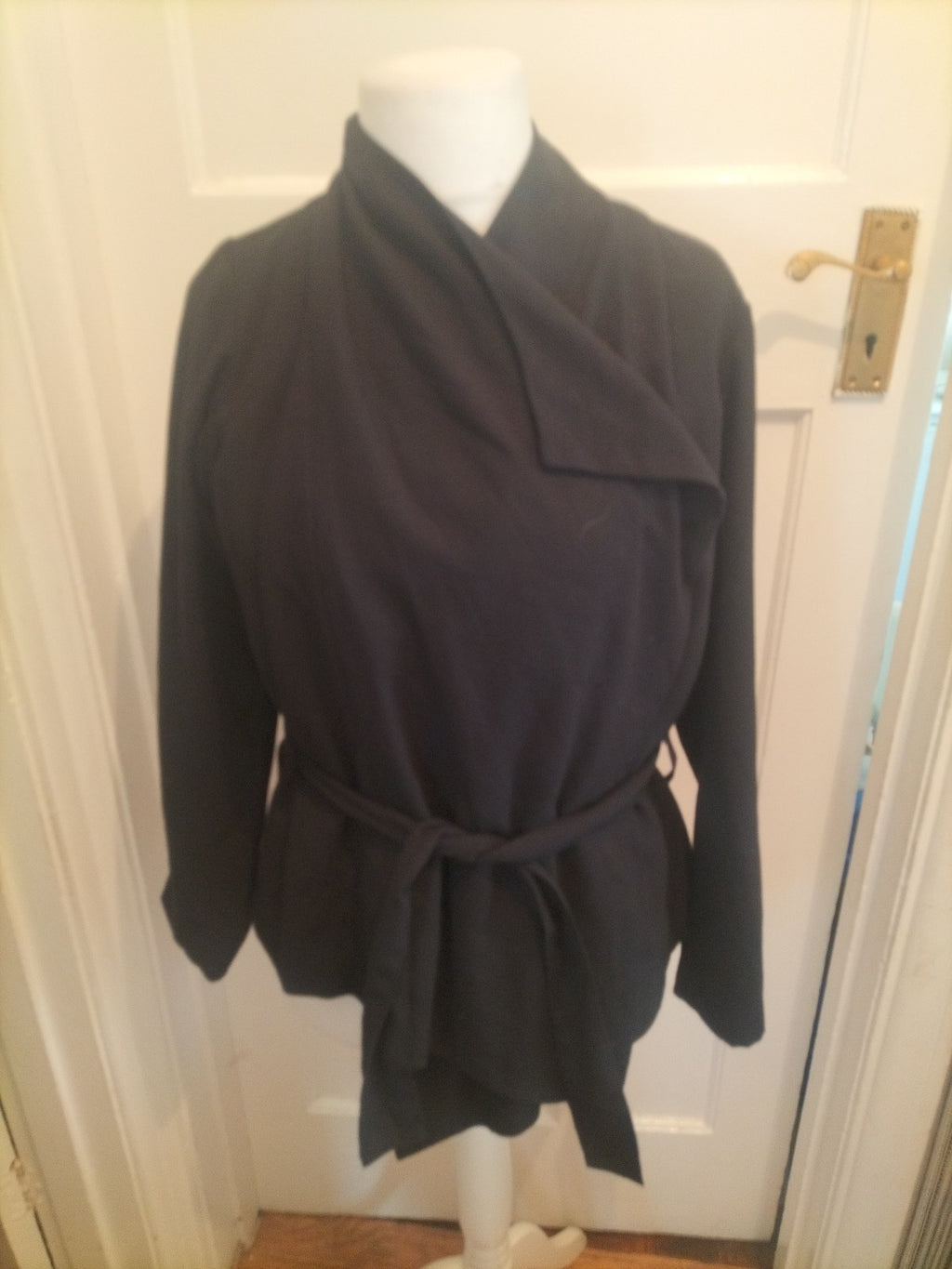 Ladies Portfolio Size 14 Black Waterfall Blazer