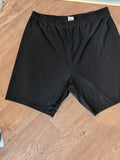 Shein Curve 3XL Black Elasticated Shorts