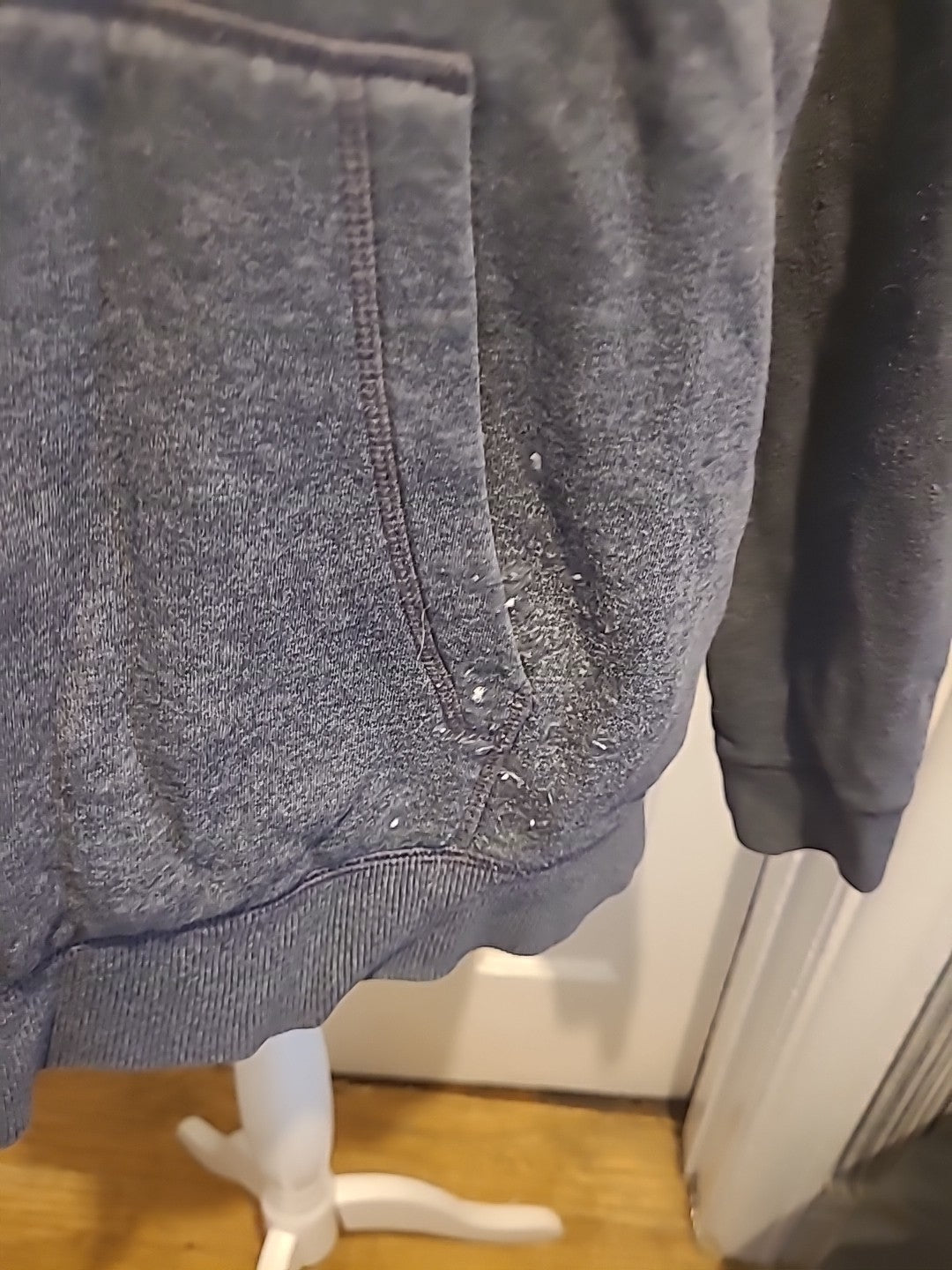 Mens Cold Gear Size XL Grey Hoodie Zipped