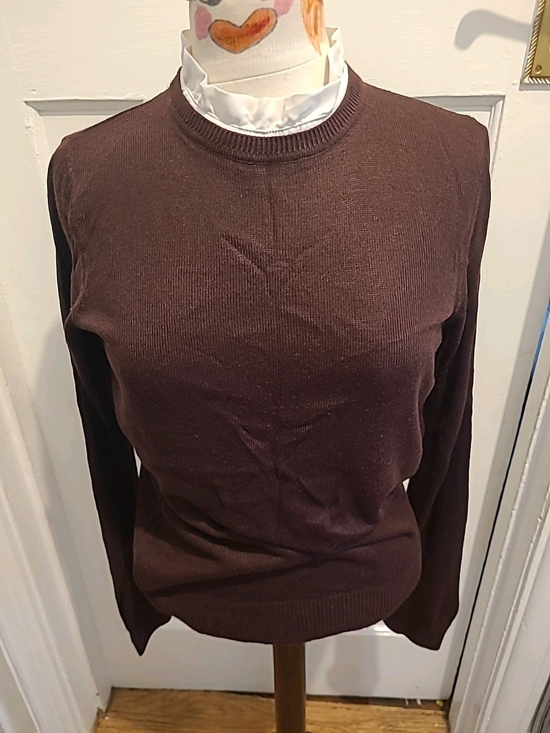 Ladies Dorothy Perkins Size 10 Purple Long Sleeve Blouse