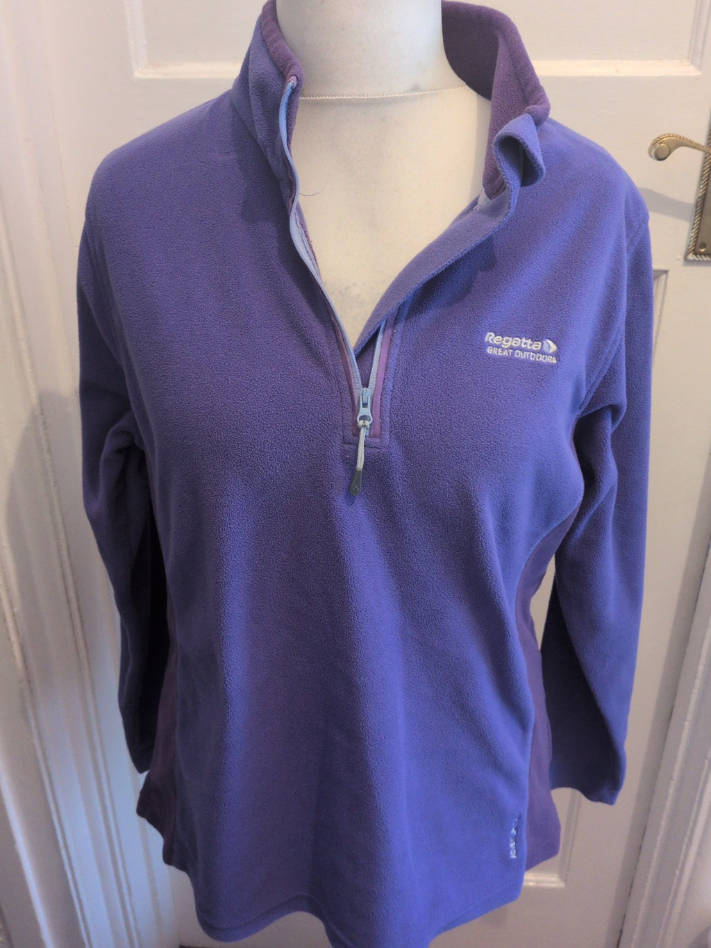 Regatta 16 Purple Collared Pullover Jumper