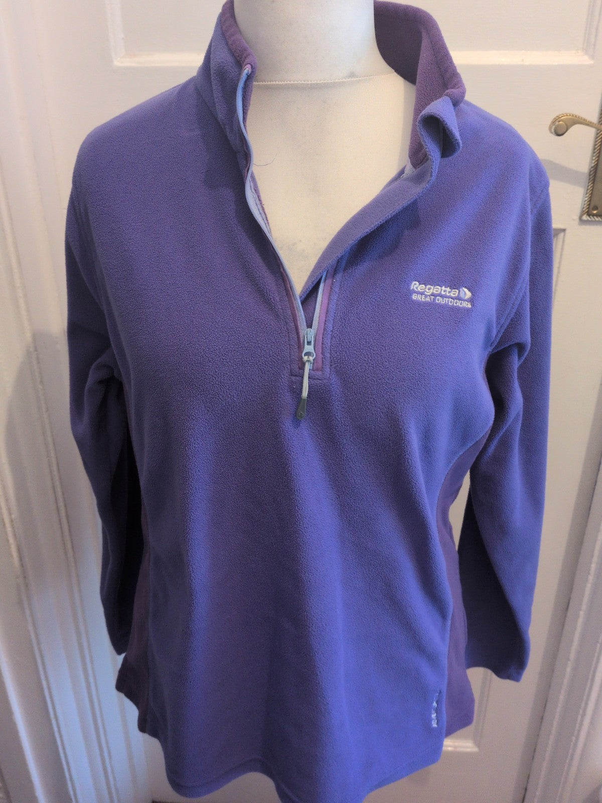 Regatta 16 Purple Collared Pullover Jumper