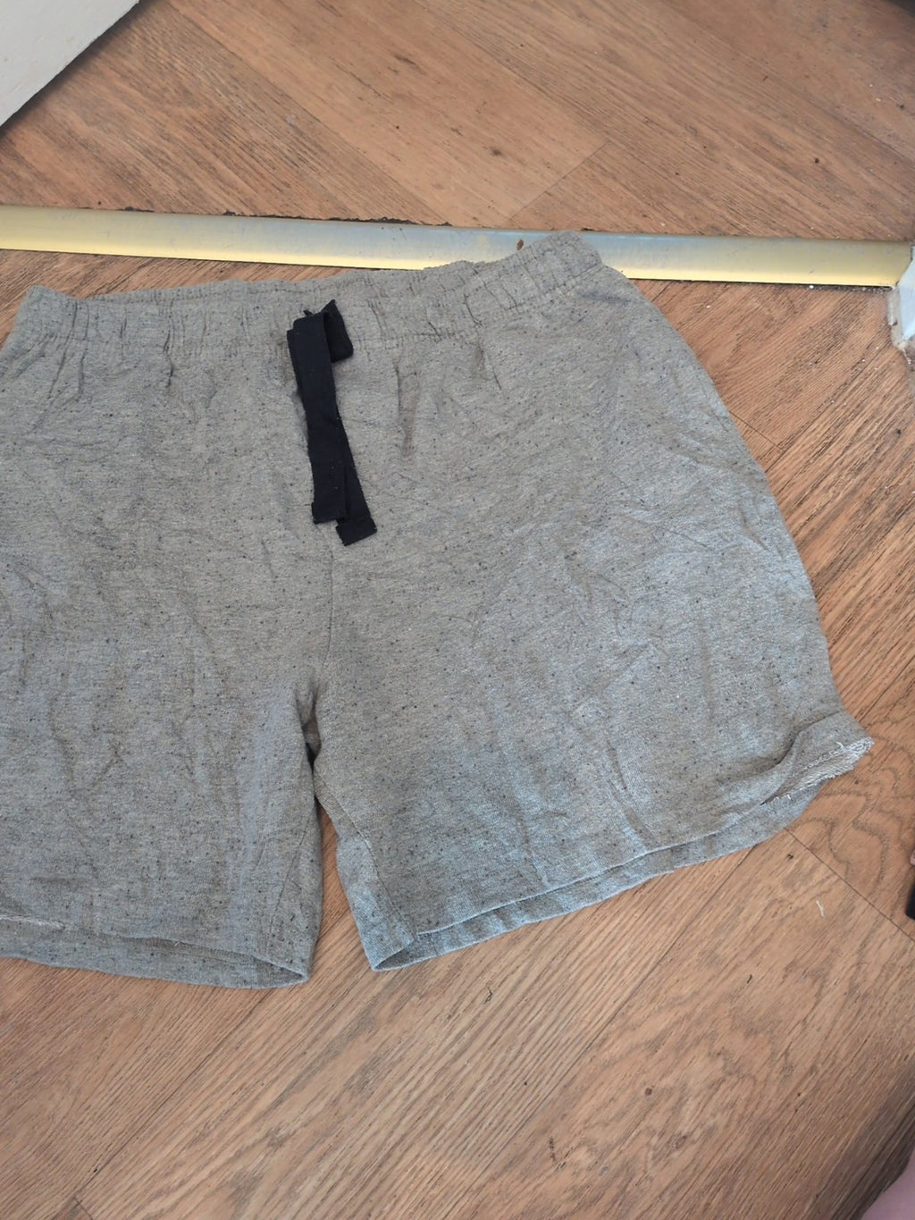 Cedarwood State Large Grey And Navy Fleck Pyjama Shorts