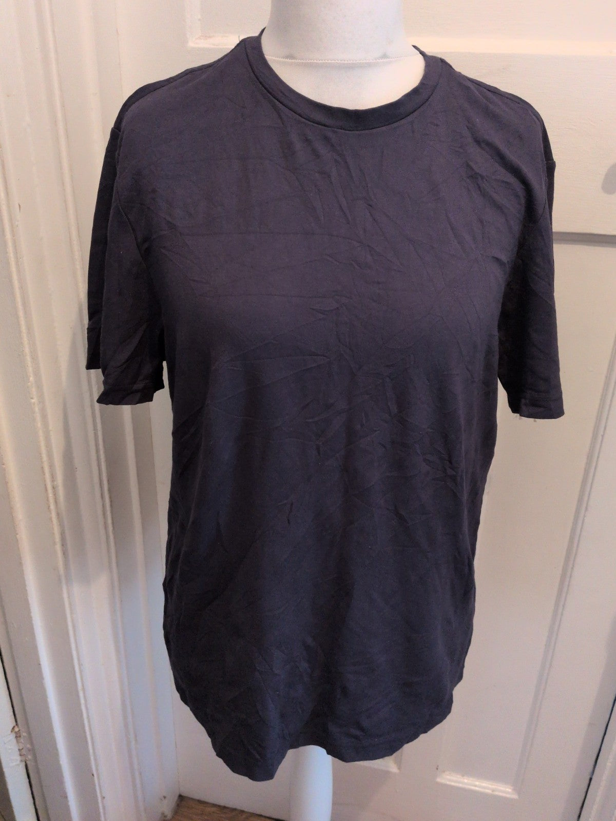 Primark X Large Slim Fit Charcoal Short Sleeve T-shirt