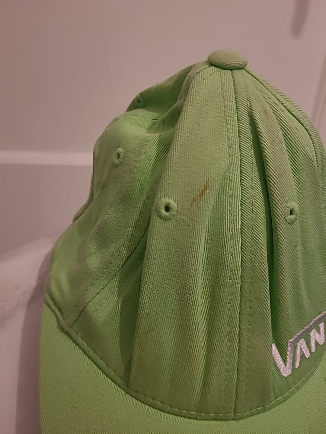 Boys Vans Youth Size Green Baseball Cap