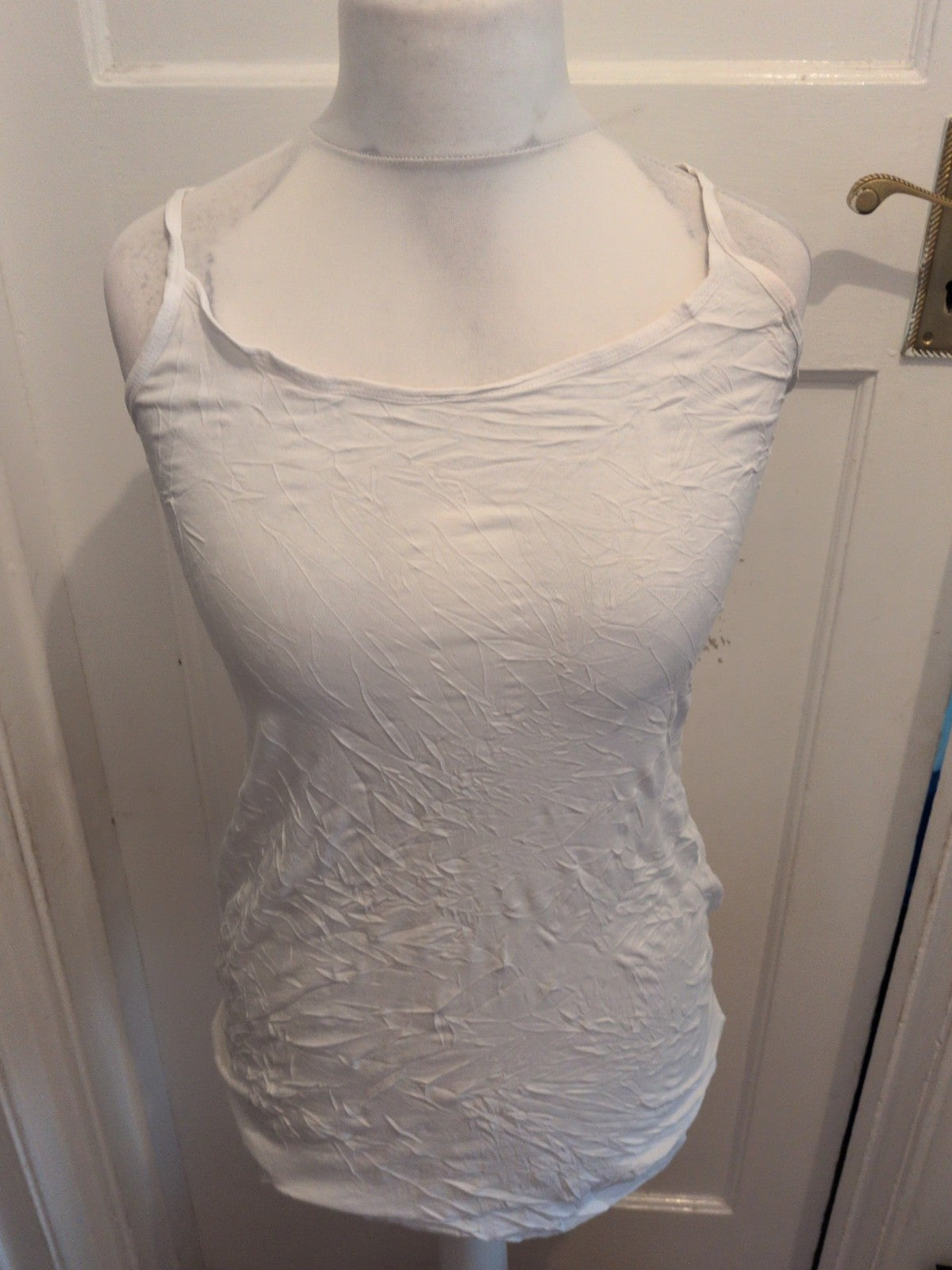Next 14 White Sleeveless T-shirt Cami