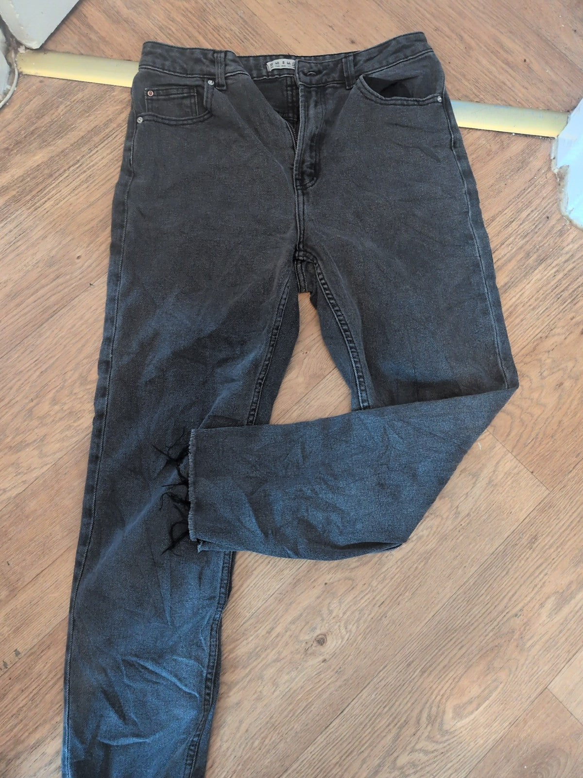 Denim+Co 12 Rough Hem Jeans