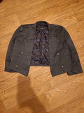 Boys Cocktail Size 7 Years Grey Long Sleeve Blazer