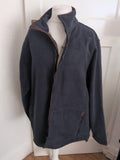 Country Estate XL Navy Full Zip Jumper