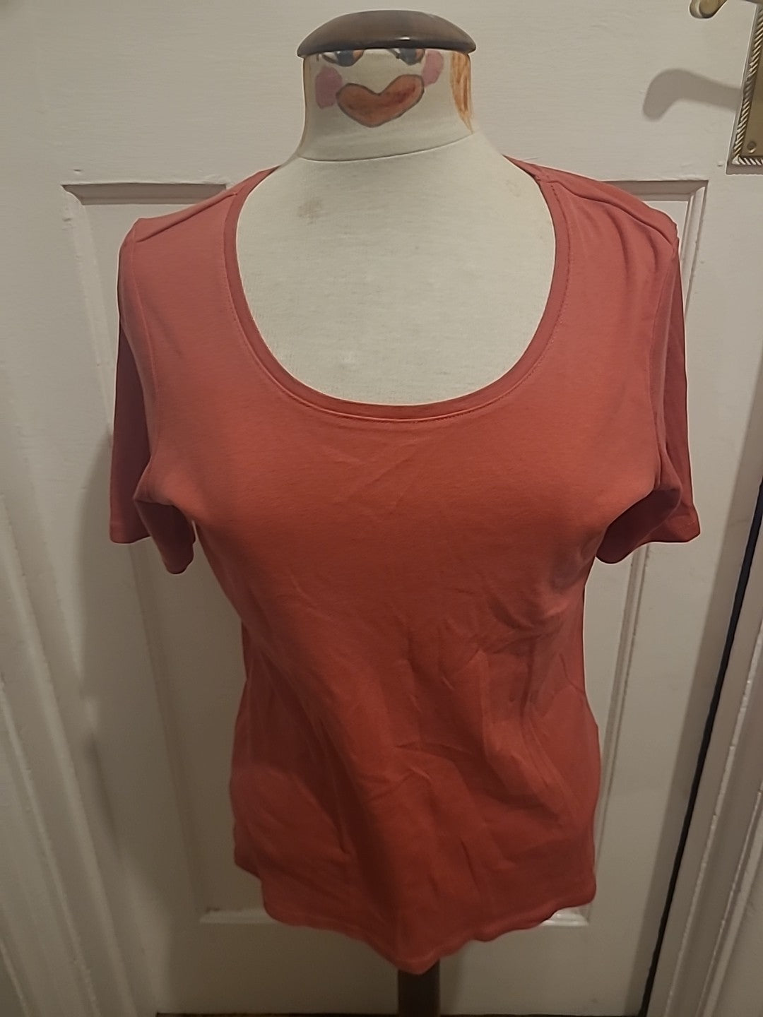 Ladies Capsule Size 12-14 Pink Short Sleeved Tshirt