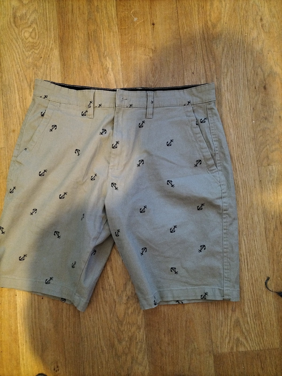 Mens Rugby University Size 32" Stretch Anchor Shorts