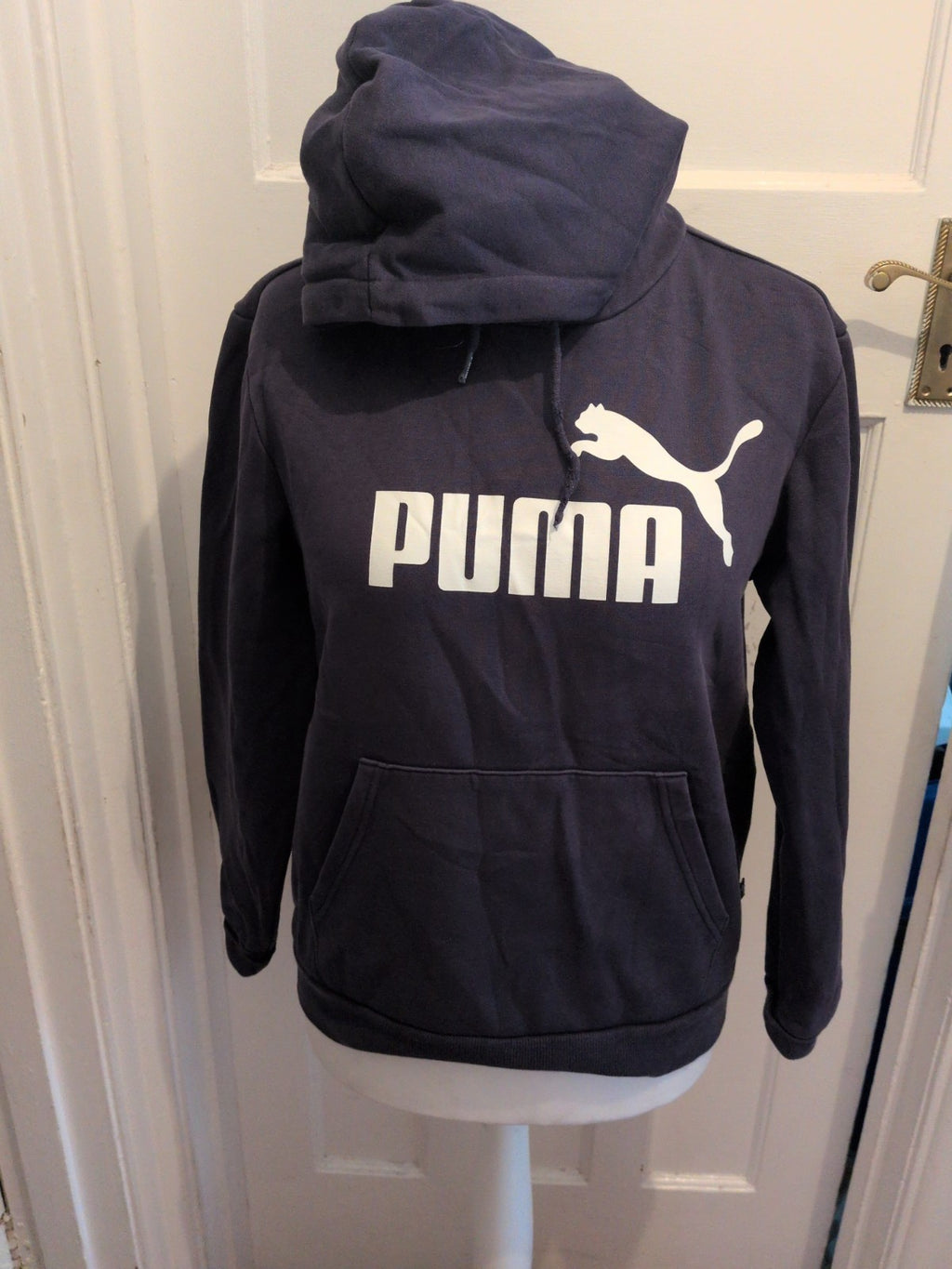 Puma Small Navy Pullover Hoodie