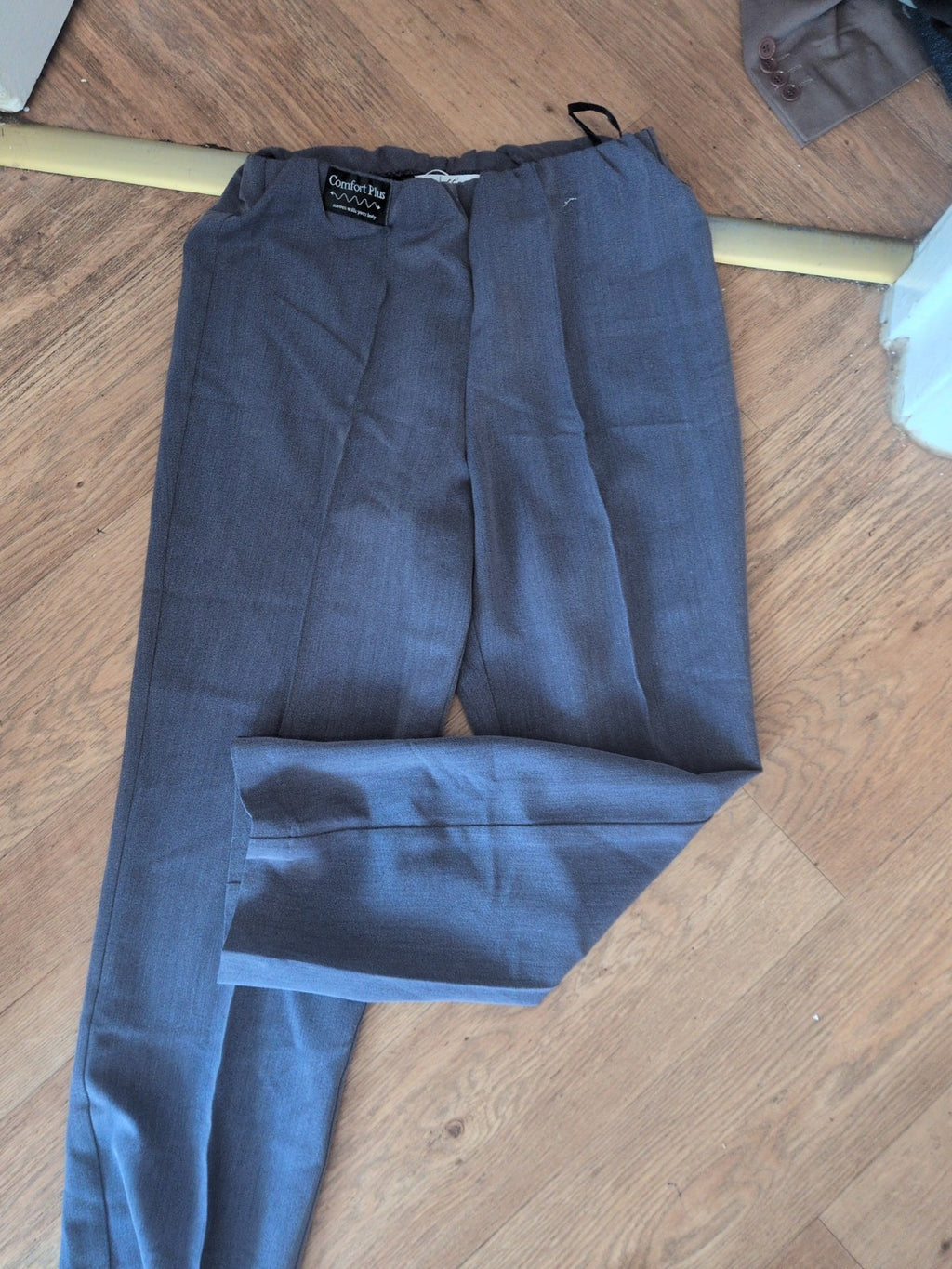 Classic 10 Grey Comfort Plus Pull On Trousers