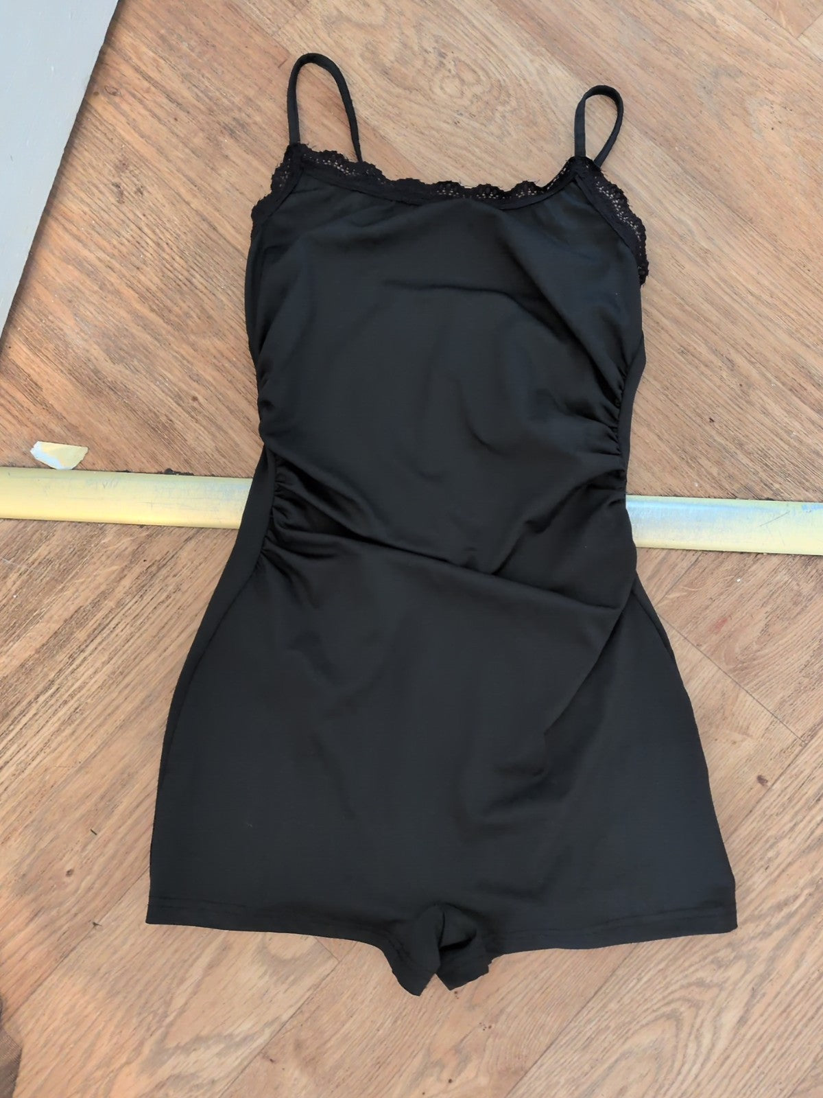 Shein XS Black Sleeveless Bodysuit