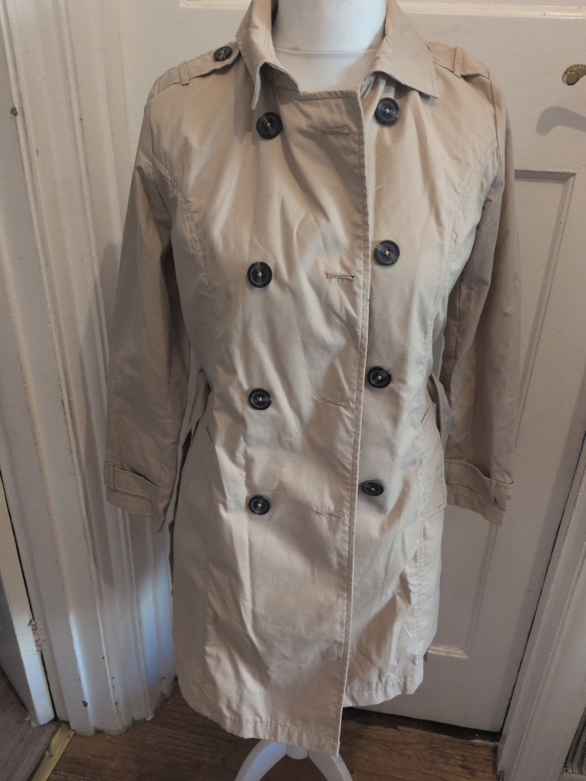 Ladies Esmara Size 10 Beige Belted Jacket
