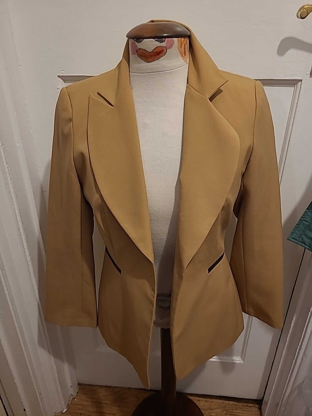 Ladies Kit Size M/L Brown Lined Padded Jacket