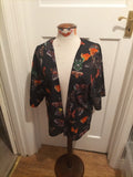 Ladies Topshop Size 6 Multi Coloured Floral Cardigan