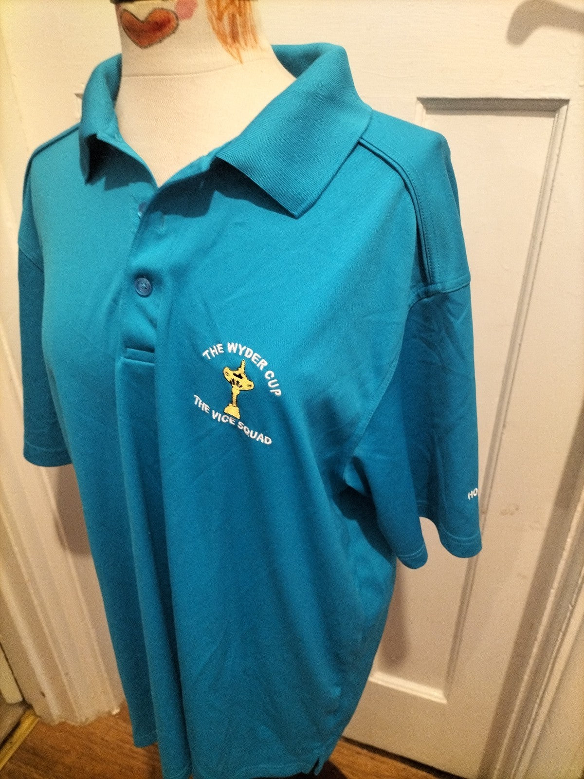 Mens Callaway Size XL Blue The Wyder Cup The Vice Squad Short Sleeve T-shirt