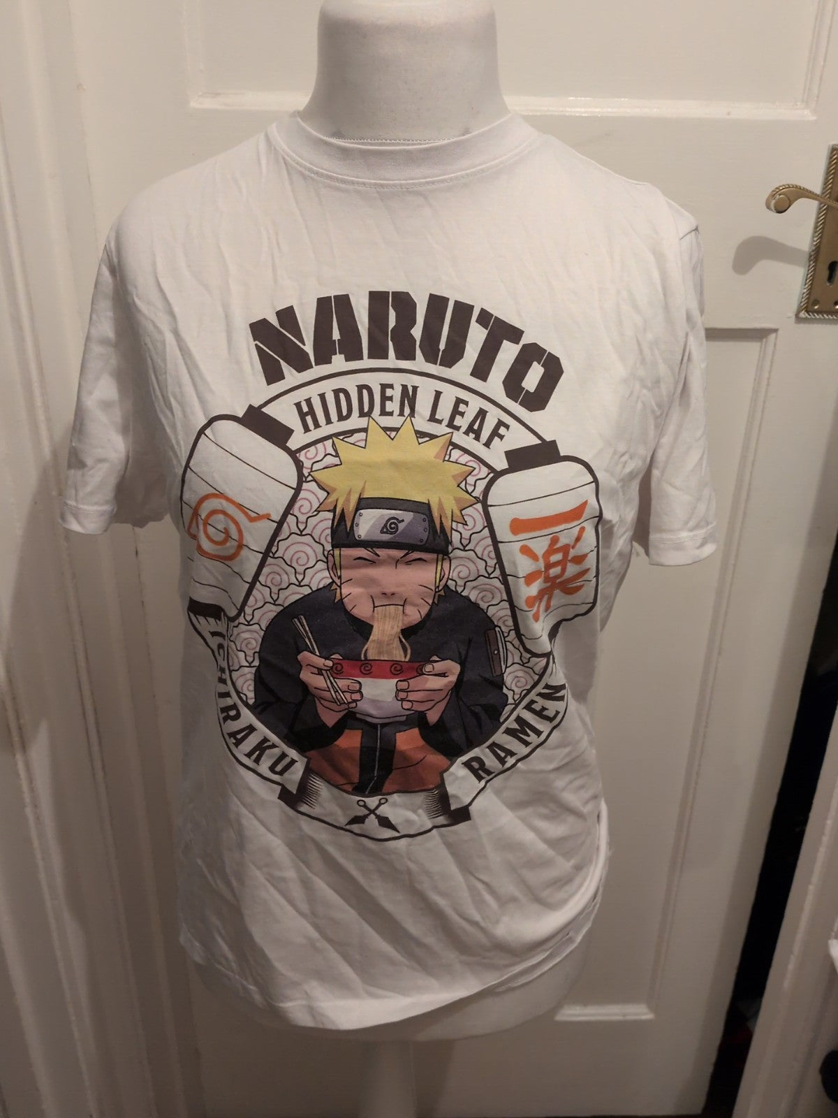 Naruto Small Anime Print Short Sleeve T-shirt