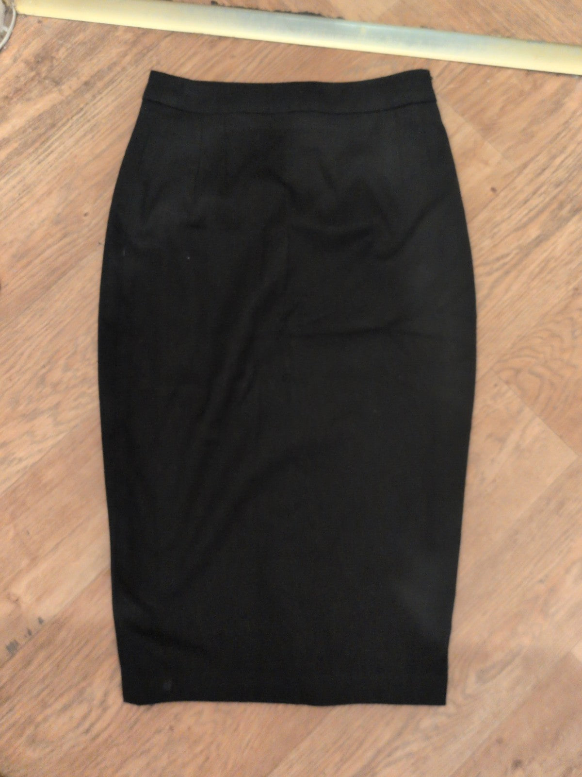 Next Tailoring 8 Black Lined Long Length Straight Skirt