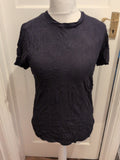 Ladies Selected M Black Short Sleeve T-shirt