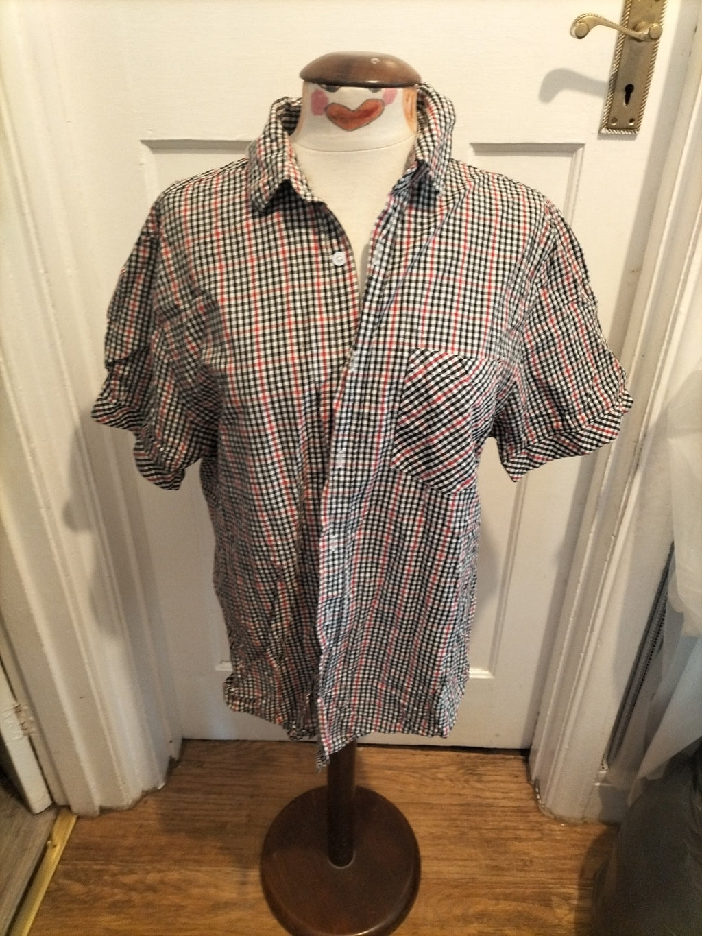 Mens Twisted Gorilla Size XL Multicoloured Check Shirt