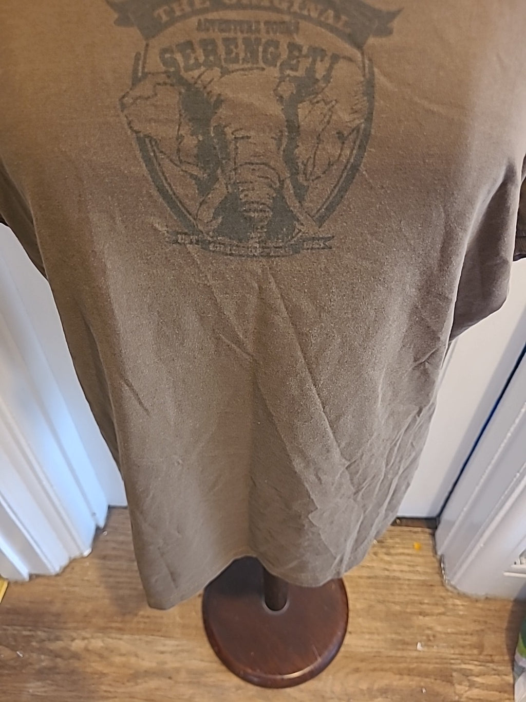 Mens Craighoppers Size Large Brown Short Sleeved Tshirt
