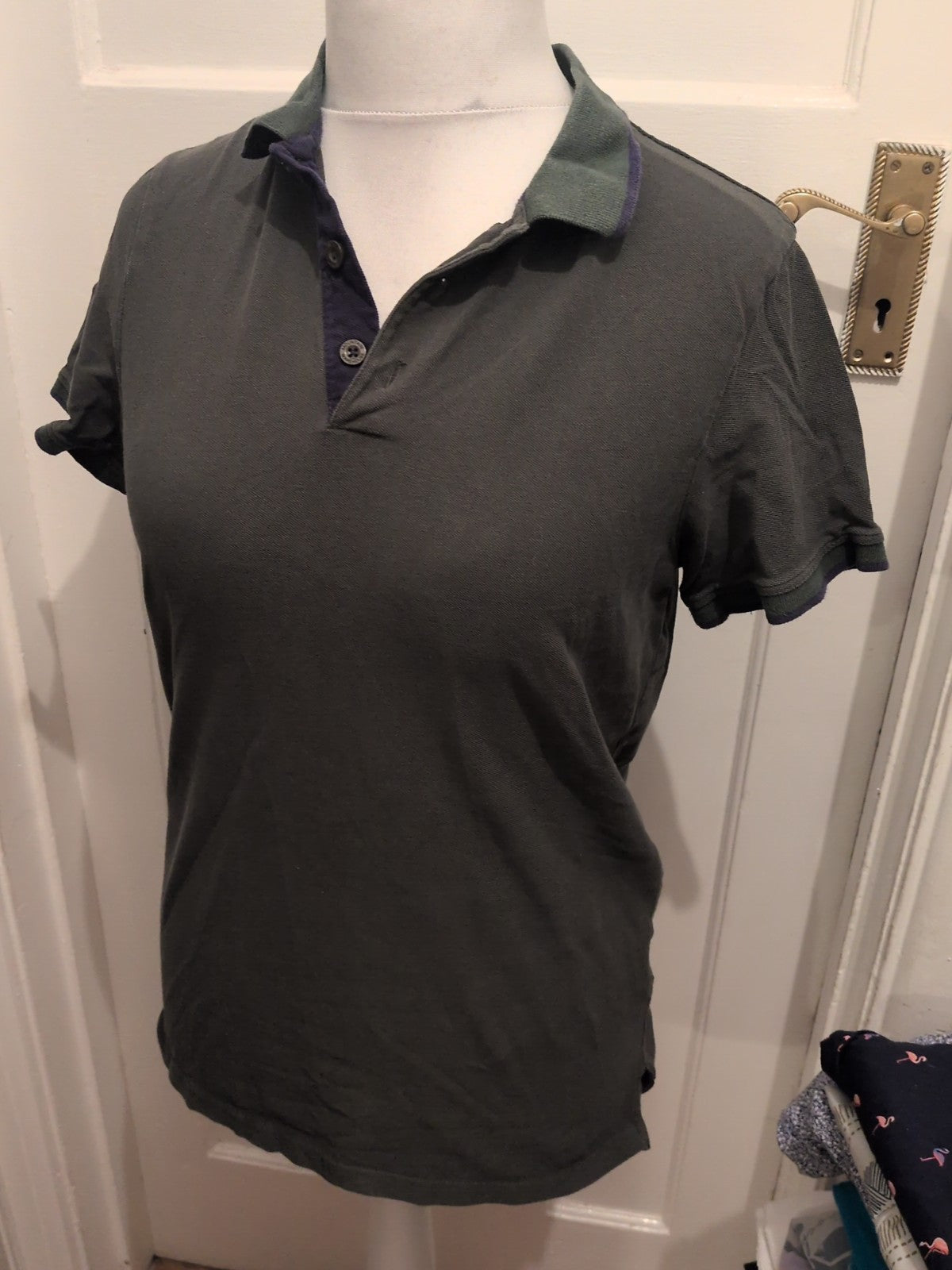 Mountain Warehouse Small Dark Green Short Sleeve Polo