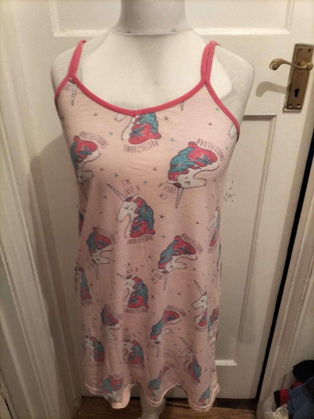 Peacocks 14-16 Pink Unicron Nightwear
