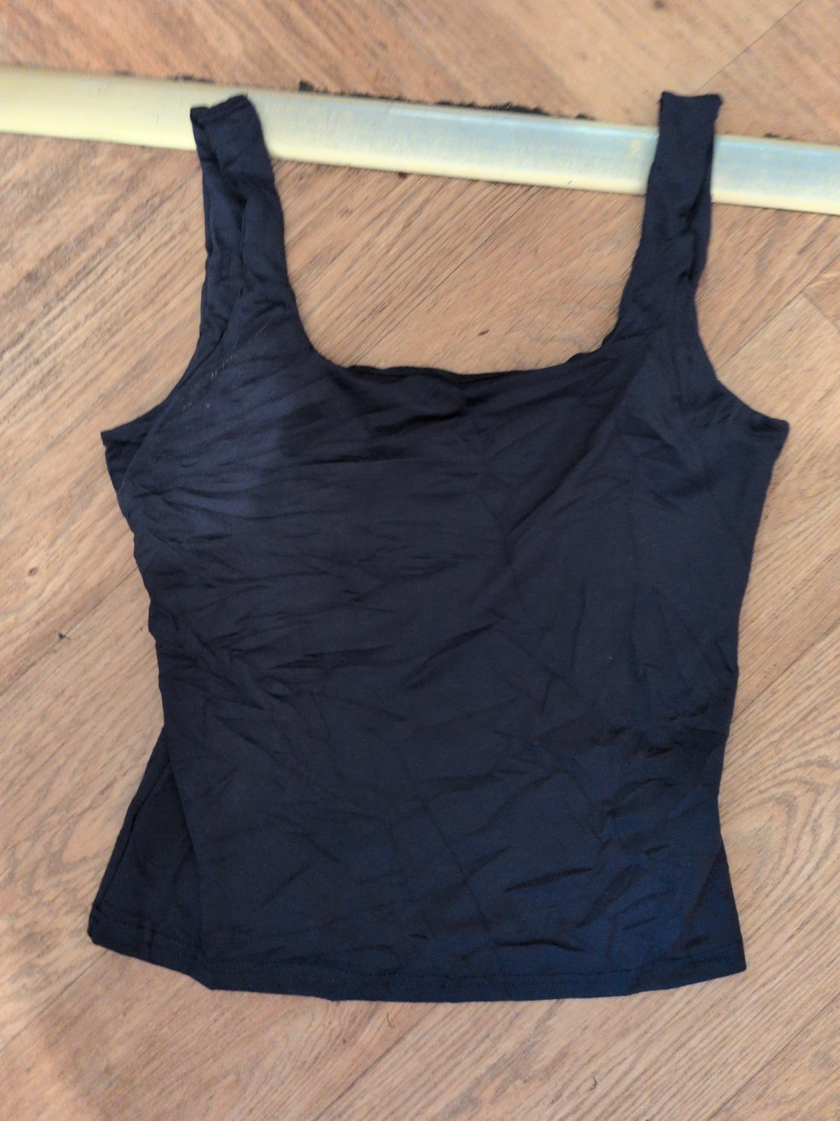 Small Navy Sleeveless T-shirt