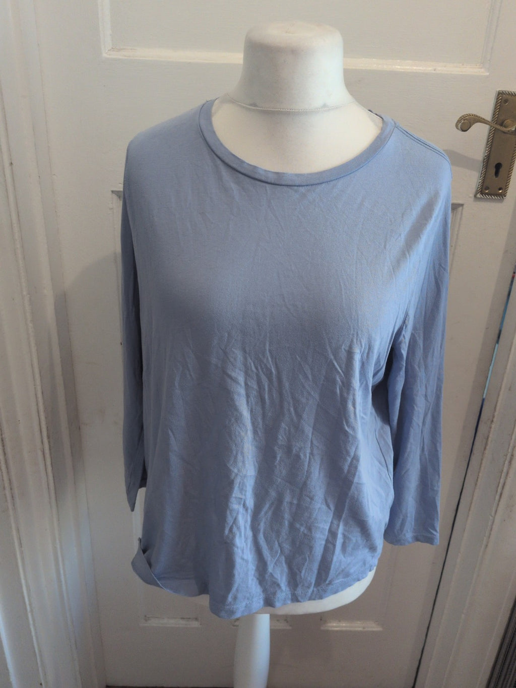 Ladies Tu Size 18 Regular Fit Long Sleeve Violet T-shirt