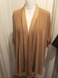 Ladies Carmelle Size 12 Brown Long Length Jacket Padded