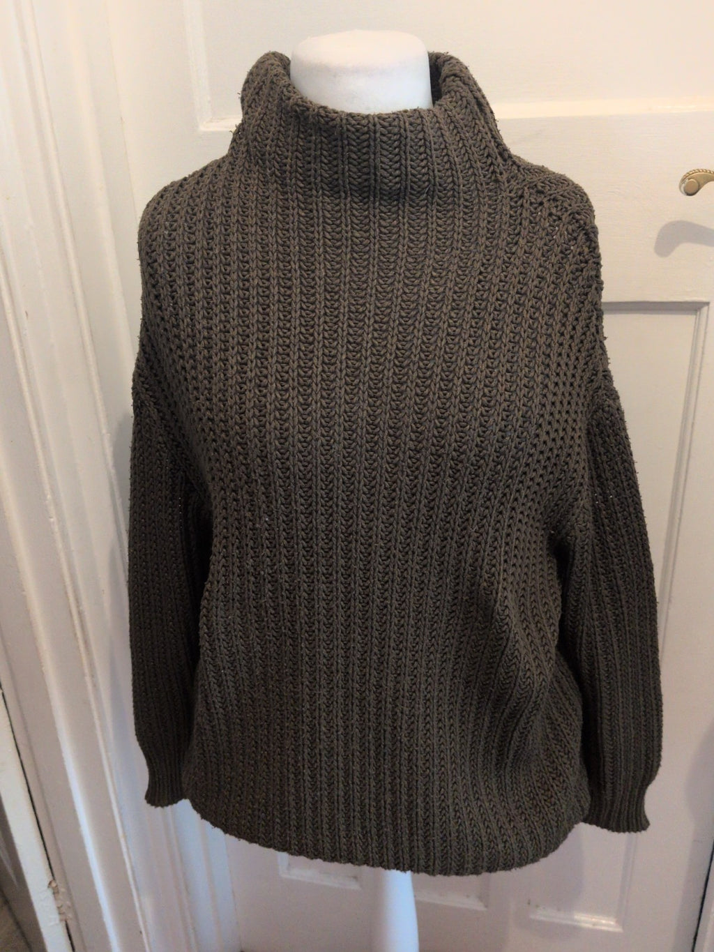 New Look Medium Dark Green Knit Jumper