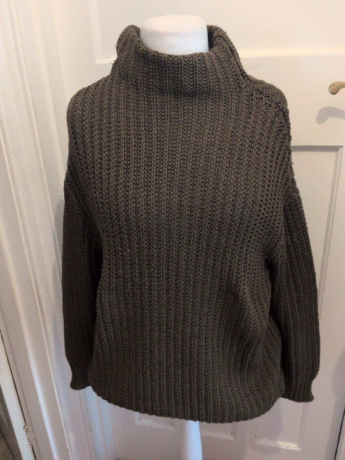 New Look Medium Dark Green Knit Jumper