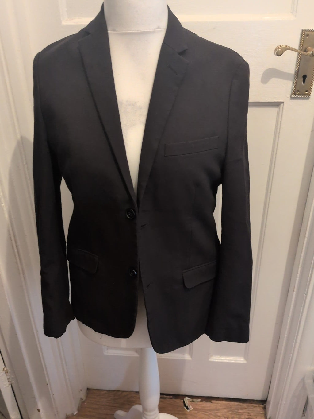 H&M EU 48 Black Blazer
